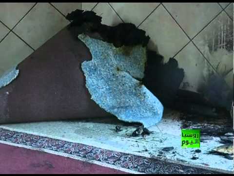  متطرفون يهود يضرمون النار في مسجد شمال القدس