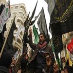 الالاف يخرجون في مسيرة تضامنية مع الاسير خضر عدنان في غزة